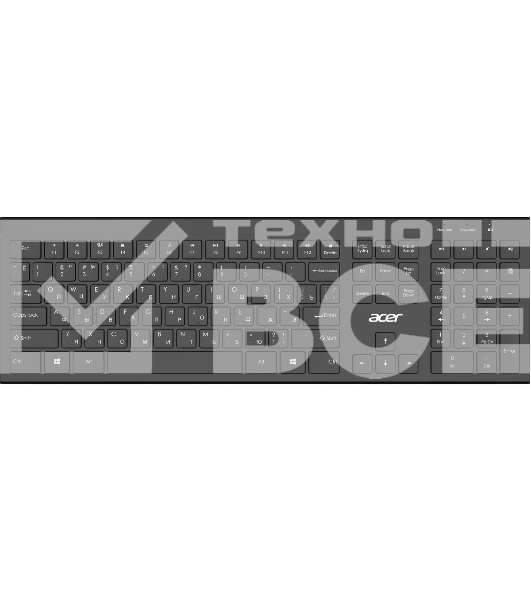 Клавиатура Acer OKR300 черный USB беспроводная (ZL.KBDEE.014)
