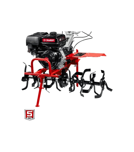 Мотоблок ЗУБР, 9 л.с., бензиновый с ВОМ