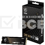 Накопитель SSD MSI SPATIUM M480 PRO, 1000GB, M.2 2280, PCIe 4.0 x4, NVMe, R/W 7400/6000, фото12
