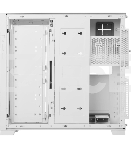 Компьютерный корпус Lian-Li O11 Dynamic EVO RGB белый без БП ATX 10x120mm 9x140mm 2xUSB3.0 audio