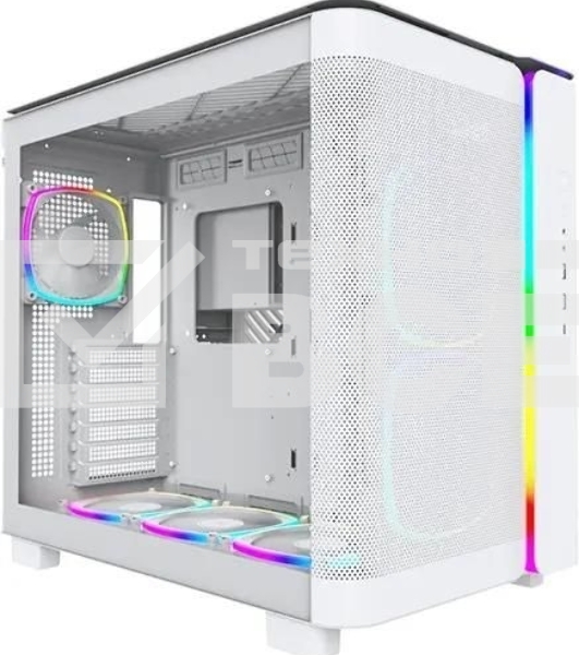 Компьютерный корпус Montech King 95 Pro белый без БП ATX 4x120мм 2x140мм 2xUSB3.0 1xUSB3.1 audio bott PSU
