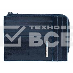 Чехол для кредитных карт Piquadro Blue Square PU1243B2R/BLU2 синий натур.кожа, фото 1