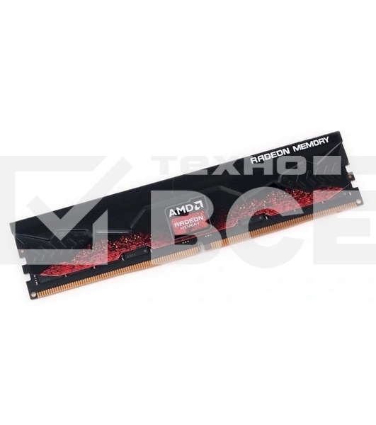 Оперативная память AMD Radeon R7, DDR5, 16GB (1x16GB), 6800MHz, CL46, DIMM, с радиатором, черный