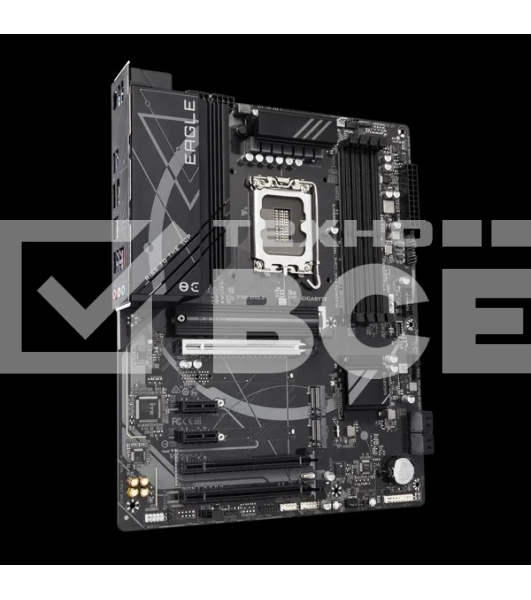 Материнская плата Gigabyte Z790 EAGLE, LGA 1700, Intel Z790, 4xDDR5, 4xSATA, 3xM.2, 1xPCIe 5.0 x16, 1xPCIe 4.0 x4, 1xPCIe 3.0 x1, 1xHDMI, 1xDP, 1x 2.5Gb LAN, 4xUSB-A 3.2 Gen 1, 1xUSB-A 3.2 Gen 2, 2xUSB-A 2.0, 1xUSB-C 3.2 Gen 2, 3x3.5 мм, 7.1, ATX