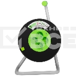 Удлинитель силовой ЭРА GREEN LINE KAT-2x1.5-30m Greenline на катушке пластик 4 розетки без заземления 30м ПВС 2x1.5мм2, фото2