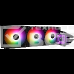 Система водяного охлаждения Thermalright Frozen Warframe PRO 360 ARGB Soc-AM5/AM4/1200/1700/1851 черный 4-pin 29.8dB Al LCD Ret (F-WFRAME-PRO-360-BL-ARGB), фото 1