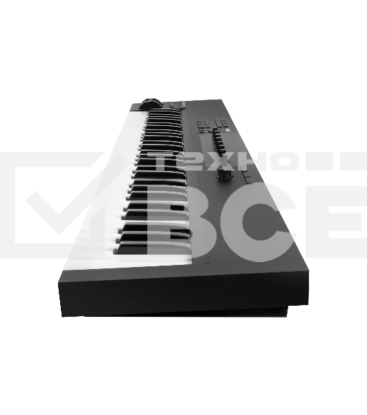 Клавиатура MIDI [25244] Native Instruments [KOMPLETE KONTROL A61] 61 клавиша, полувзвешенная, 8 ручек управления, колеса высоты тона и модуляции, 4-позиционный энкодер, OLED-дисплей, TRS-вход для педали, USB-порт