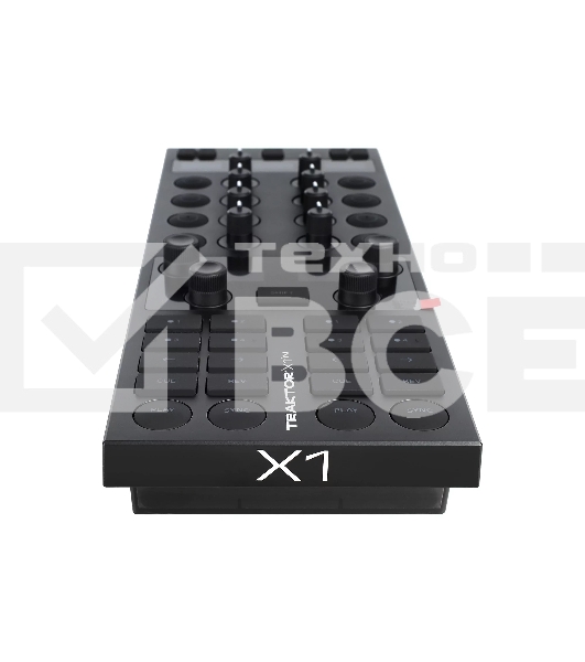 Контроллер DJ [29750] Native Instruments [Traktor X1 Mk3] режимы микшера и эффектов, 5 OLED дисплеев, 34 подсвечиваемые кнопки, 4 энкодера, 8 поворотных регуляторов, 3-х портовый USB-hub, Traktor Pro 3