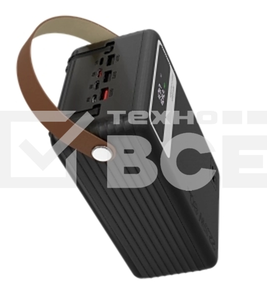 Портативный аккумулятор MORE CHOICE (4620202552921) PB69-80 80000mAh 3USB+2Type-C+1USB-IP+1micro-USB 3.0A, черный