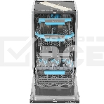 Встраиваемая посудомоечная машина Korting KDI 45570, нержавеющая сталь, 44.8 см, 10 компл., 47 дБ, класс A++, фото6