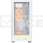 Компьютерный корпус Montech HS01 PRO белый без БП ATX 5x120мм 2xUSB 3.0 1xUSB3.1 audio, фото3