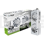 Видеокарта Palit RTX 5060Ti WHITE OC 16Gb RTX 5060TI 16Gb 128bit GDDR7 2407/28000 HDMIx1 DPx3 HDCP Ret, фото 1