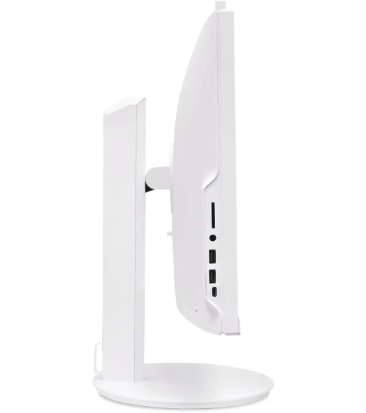 Моноблок Acer Aspire C24A-GRPL 23.8' Full HD Core 5 120U (1.4) 16Gb SSD 512Gb Graphics CR Eshell GbitEth WiFi BT 90W клавиатура мышь Cam белый 1920x1080