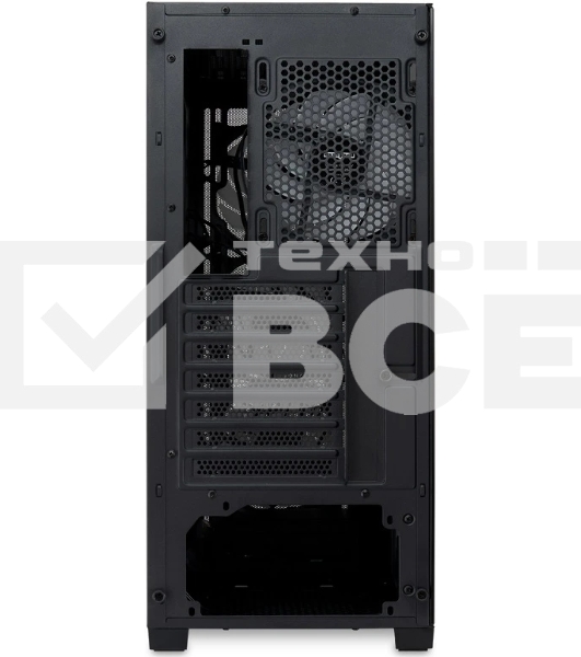 Компьютерный корпус HSPD M521, Mesh Mid Tower, черный, slide TG, 0.45 SPCC, 4x120мм ARGb ATX, mATX, mITX 160/330/184мм 2x2.5