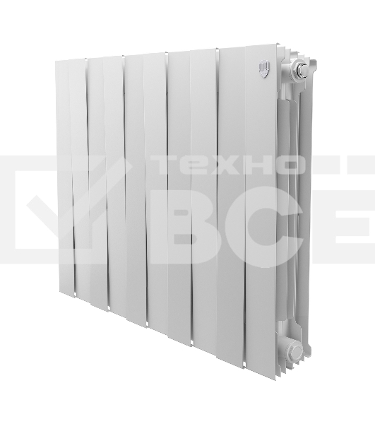 Радиатор биметаллический Royal Thermo PianoForte 500 белый - 10 секц.