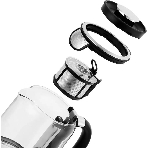 Чайник электрический Kitfort KT-6116 1.7 л, 2200 Вт, нержавеющая сталь/черный (корпус: стекло), фото8