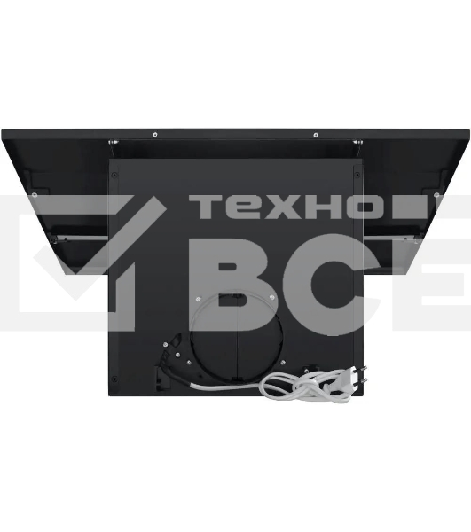 Вытяжка каминная Maunfeld Bridge 60 нержавеющая сталь/черное стекло, 60 см, 850 куб. м/ч, 51 дБ