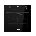 Духовой шкаф Kuppersberg, High-Tech, 72 л, поворотное/сенсорное управление, дисплей, таймер, 7 режимов, макс. температура 300 градусов, телескопические направляющие (на 1 уровень), цвет черный, цвет фурнитуры черный, фото 1
