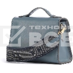 Сумка женская The Bridge Irene 04520501/KP голубая натур.кожа, фото9