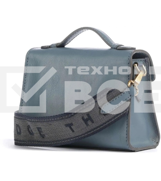 Сумка женская The Bridge Irene 04520501/KP голубая натур.кожа