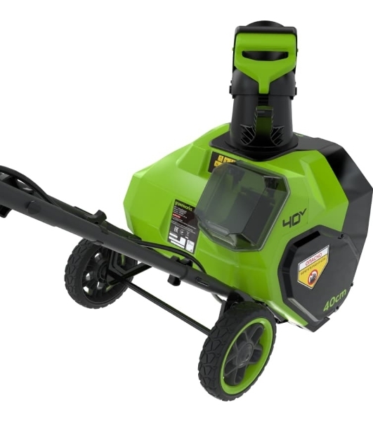 Снегоуборщик электрический Greenworks G40ST40