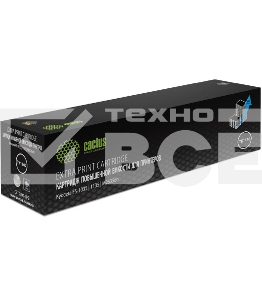 Картридж лазерный Cactus CS-TK1140-MPS черный (14400стр.) для Kyocera FS-1035/1135/M2535dn