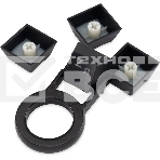 Клавиатура Oklick 990 G2 (1875240) проводная, USB, черный, фото8