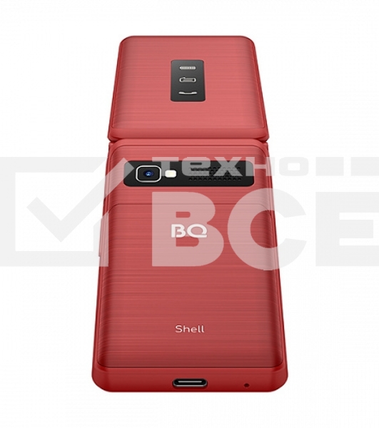 Мобильный телефон BQ 2411 Shell красный MTK 6261 D