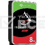 Жесткий диск Seagate SATA-III 8TB ST8000NT001 NAS Ironwolf Pro 512E (7200rpm) 256Mb 3.5