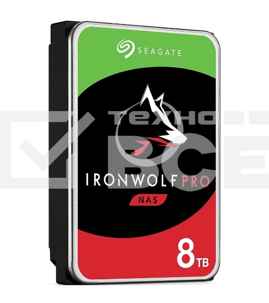 Жесткий диск Seagate SATA-III 8TB ST8000NT001 NAS Ironwolf Pro 512E (7200rpm) 256Mb 3.5