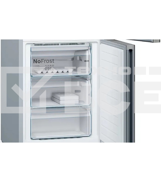 Холодильник Bosch KGN39LB30U черный двухкамерный 279/87л морозилка снизу