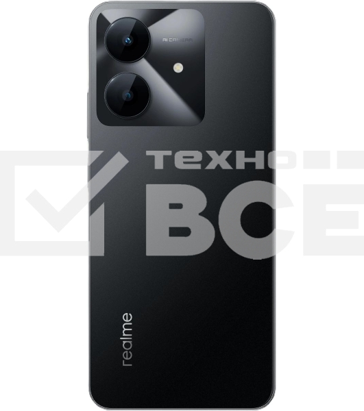 Смартфон Realme Note 60х, 4/128Gb, черный