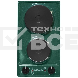 Плита настольная ЛЫСЬВА ЭПБ 21 рябчик малахит, 2,2кВт