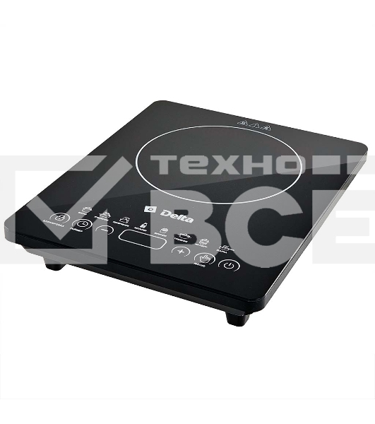 Плита настольная индукционная DELTA D-302N черный
