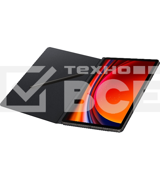 Чехол Samsung для Samsung Galaxy Tab S9 Smart Book Cover полиуретан черный (EF-BX710PBEGRU)
