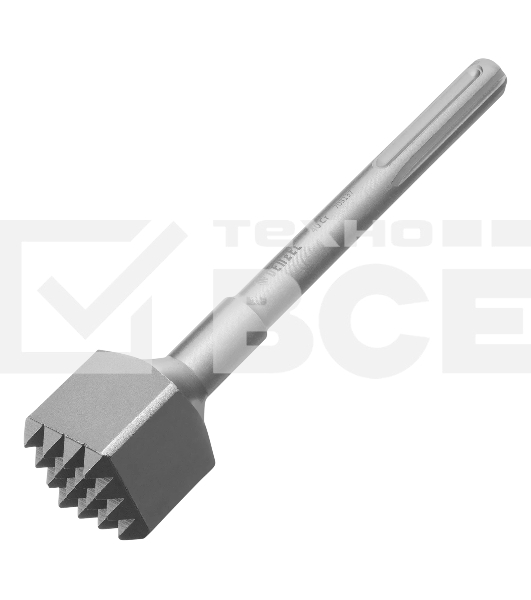 Бучарда Denzel 250 x 45, 40Cr, SDS MAX