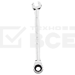 Набор комбинированных ключей с трещоткой 8 шт Deli DL140108T Спецификация: 8,10,12,13,14,15,17,19мм. Сталь 40 Cr. Трещетка 50BV30 72Т., фото6