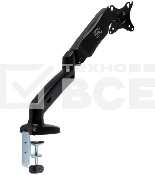 Кронштейн для мониторов Arm Media LCD-T21 черный 15'-32' макс.7кг настольный поворот и наклон верт.перемещ.