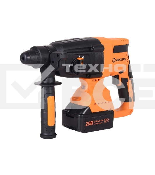 Перфоратор аккумуляторный АП-20Li/4 (в комплекте 2 АКБ и ЗУ) в кейсе Вихрь
