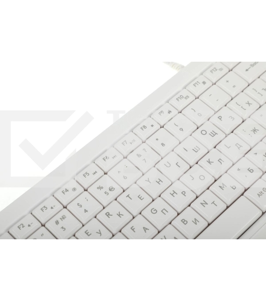 Комплект клавиатура+мышь A4Tech FStyler F1512 проводной, USB, 1200 DPI, белый