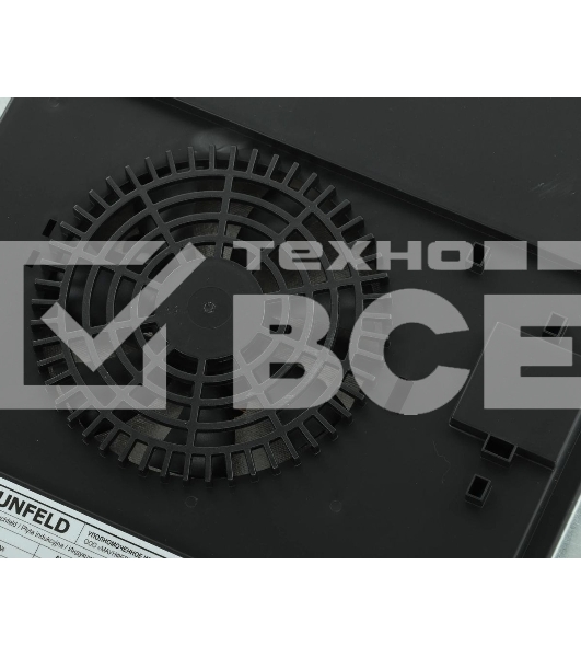 Индукционная варочная панель Maunfeld AVI292BK, конфорок: 2 шт., стеклокерамика, независимая, черный