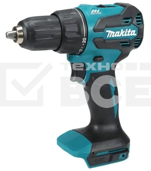 Дрель-шуруповерт Makita DHP490SF1J аккум. патрон:быстрозажимной