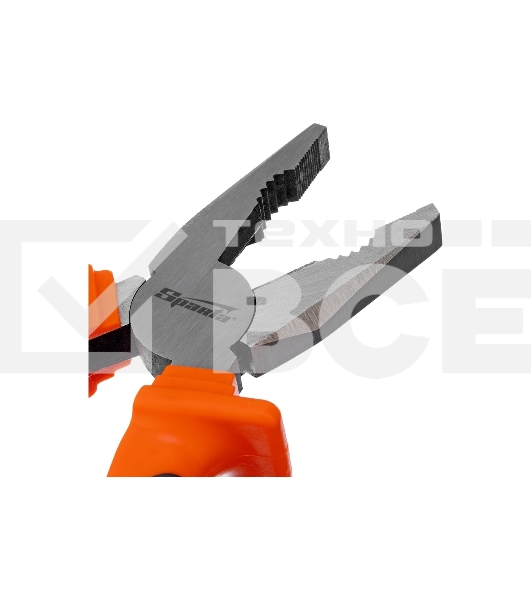Плоскогубцы Sparta comfort 200 мм, комбинированные, шлифованные двухкомпонентные рукоятки