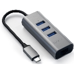 USB-концентратор Satechi ST-TC2N1USB31AM, USB Type-C, USB 3.0/RJ-45, USB Type-C, фото 1