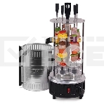 Шашлычница электрическая BQ BBQ1000 черный/стальной, фото 1