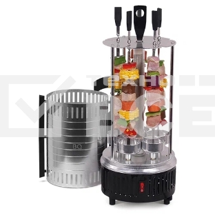 Шашлычница электрическая BQ BBQ1000 черный/стальной