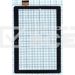 Сенсорное стекло (тачскрин) для Digma CITI 1510  DP101226-F1, черное, фото 1