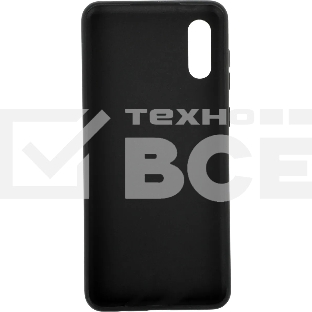 Чехол (клип-кейс) BoraSCO Silicone Case для Samsung Galaxy A02 черный