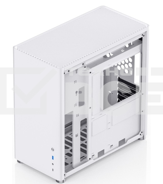 Корпус JONSBO D40 White без БП, боковая панель из закаленного стекла, mini-ITX, micro-ATX, ATX, белый