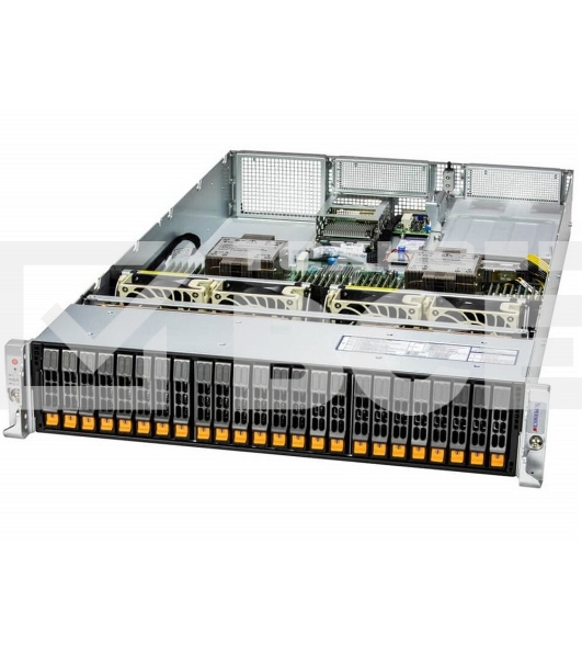 Серверная платформа SuperMicro SYS-221H-TN24R 2U Hyper with 24 hot-swap 2.5